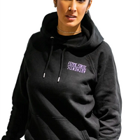 Sweat à capuche noir - Femme Forte / Authentic
