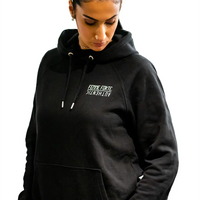 Sweat à capuche noir - Femme Forte / Authentic